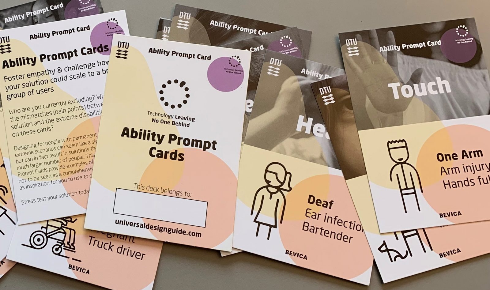 Ability prompt cards