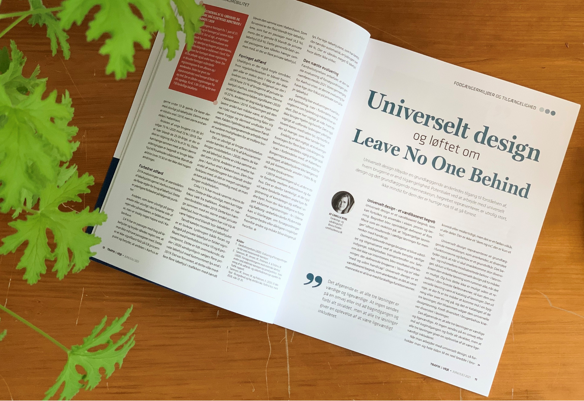 Billede af Trafik og Vej magasinet